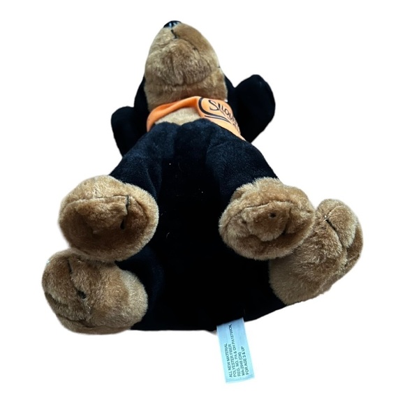 Anico Intl Rottweiler Dog Plush Stuffed Animal‎ Orange Bandana - Picture 3 of 4